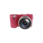 Захисний силіконовий чохол для фотоапаратів SONY A6000 - червоний