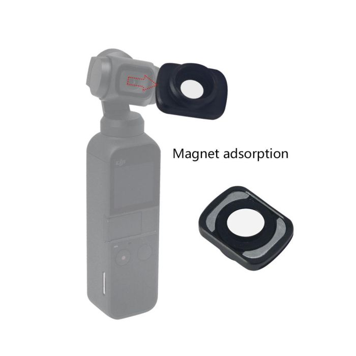 Ширококутна насадка (лінза) - оптичний конвертер, "wide-angle" - Mcoplus - 0,65X - для DJI OSMO POCKET