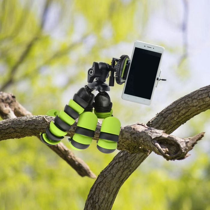 Гнучкий штатив - ITT 750 (висотою 30 см і максимальним навантаженням до 3 кг) - зелений