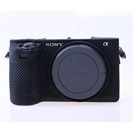 Захисний силіконовий чохол для фотоапаратів SONY A6500 - чорний