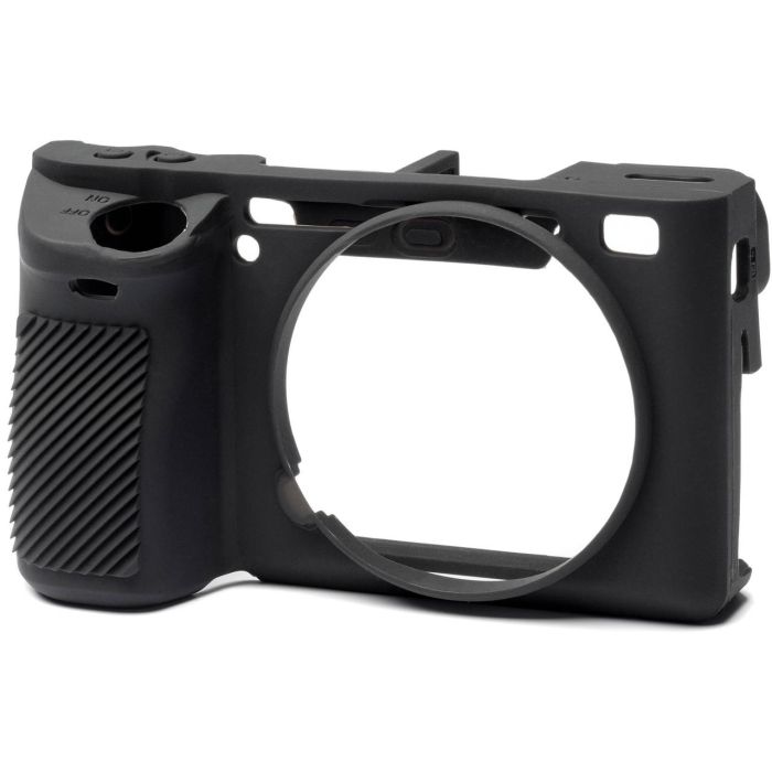 Захисний силіконовий чохол для фотоапаратів SONY A6500 - чорний