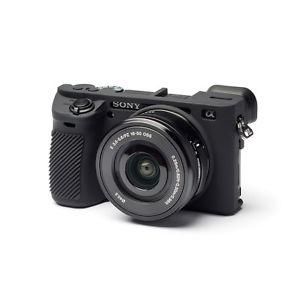 Захисний силіконовий чохол для фотоапаратів SONY A6500 - чорний