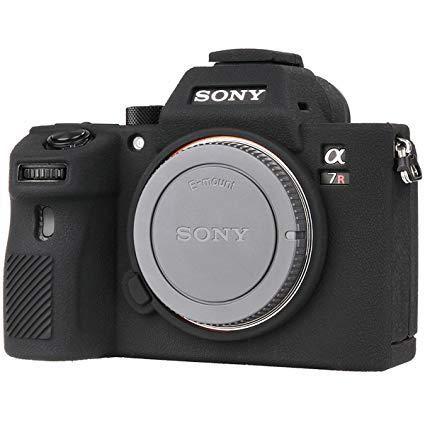 Захисний силіконовий чохол для фотоапаратів SONY A7 III, A7r III, A7s III, A9 - чорний