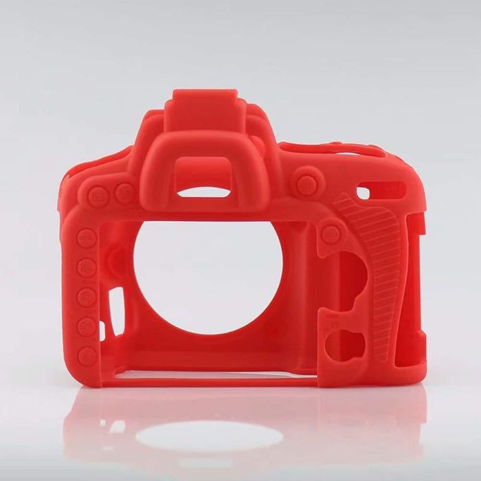Захисний силіконовий чохол для фотоапаратів Nikon D750 - червоний