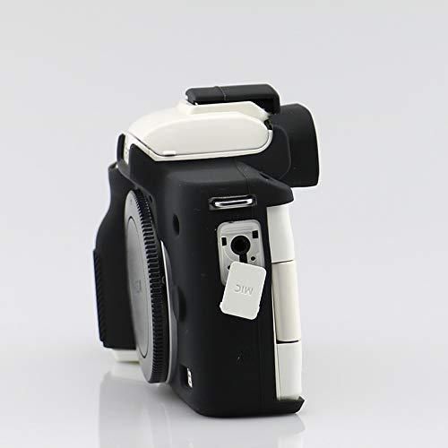 Захисний силіконовий чохол для фотоапаратів CANON EOS M50, M50 Mark II - чорний