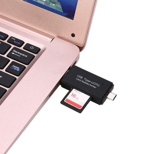 Кардрідер (кардрідер/запис) USB 2.0 OTG/Type-C/MicroSD/MicroUSB/SD - 5 в 1