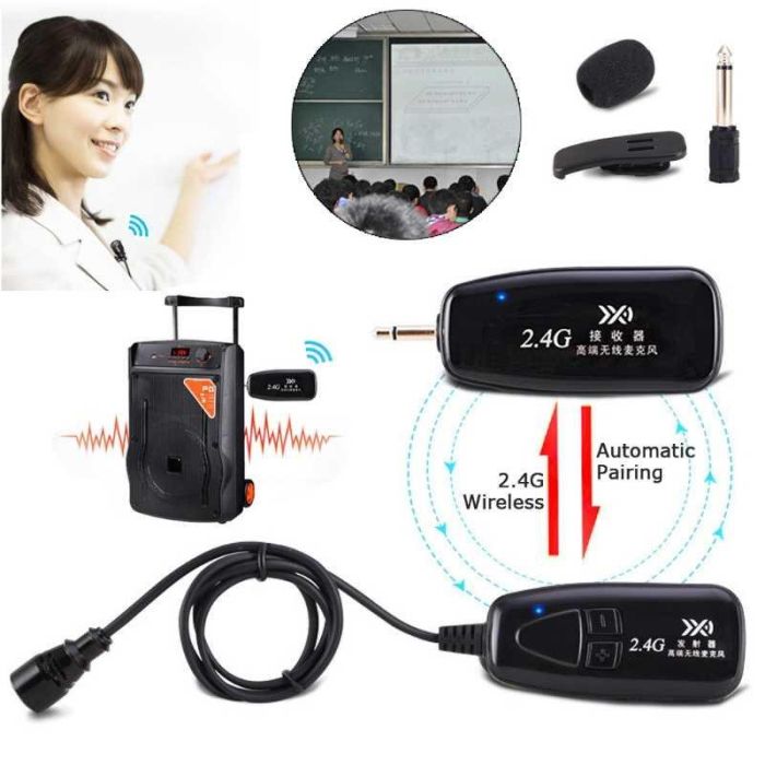 Петличний мікрофон XXD-G18L - радіомікрофон (бездротова мікрофонна система)