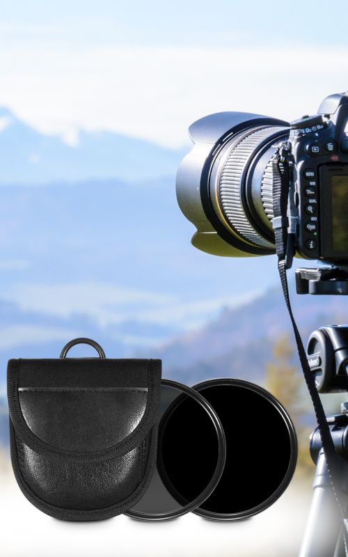 Футляр для світлофільтрів - для 2-х світлофільтрів (шкіра PU)