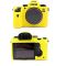 Захисний силіконовий чохол для фотоапаратів SONY A7 III, A7r III, A7s III, A9 - жовтий