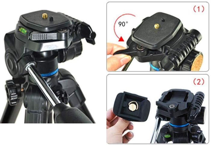 Штативна головка, відеоголовка QZSD Q08