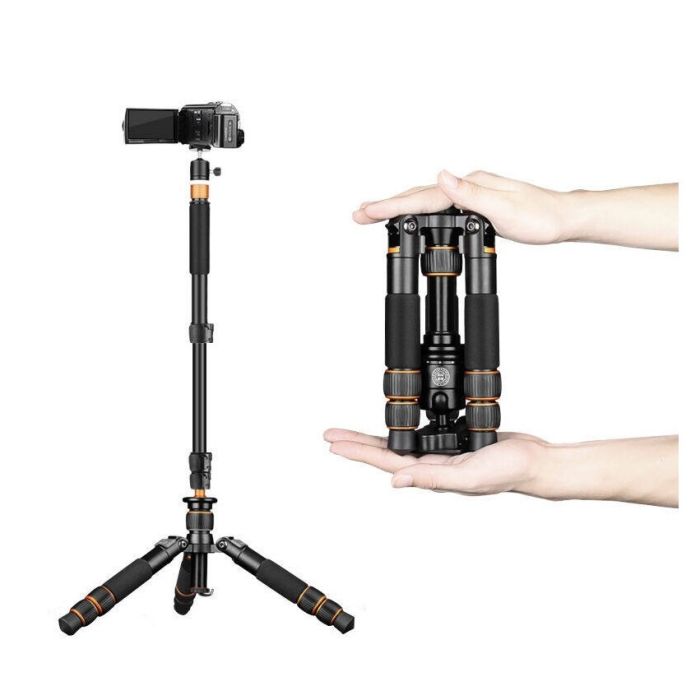 Комплект від QZSD штатив Q166A + монопод Q148 для камер