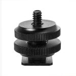 Кріпильний гвинт (адаптер) 1/4" з 2-ма затискними кільцями під гарячий черевик для встановлення обладнання