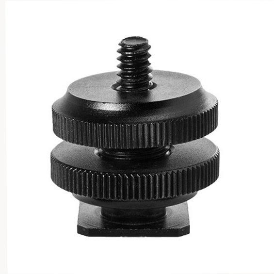 Кріпильний гвинт (адаптер) 1/4" з 2-ма затискними кільцями під гарячий черевик для встановлення обладнання