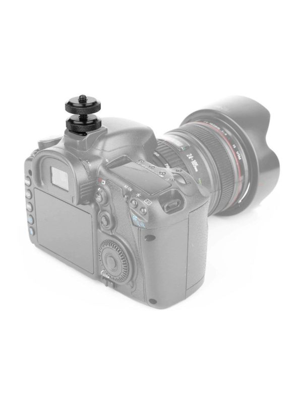 Адаптер (кріпильний гвинт) 1/4" з 2-ма затискними кільцями під гарячий черевик для встановлення обладнання