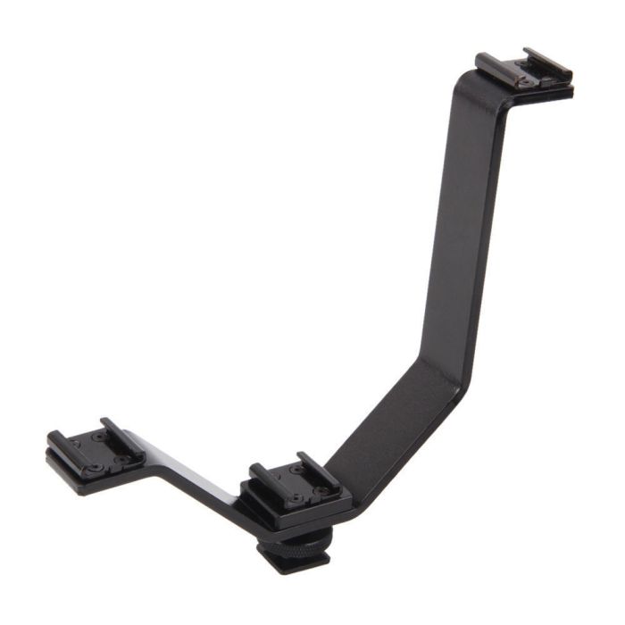 Тримач - трійник (кронштейн) для 3-х пристроїв на гарячий черевик камери V-образний (код LC2625)