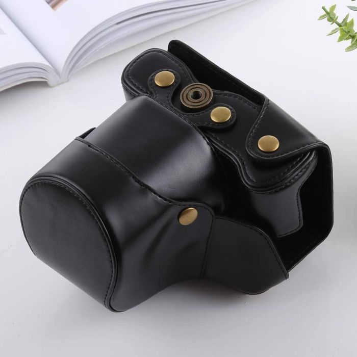 Футляр захисний - чохол для фотоапаратів Fujifilm X-T3, X-T2 - чорний