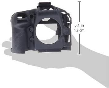 Захисний силіконовий чохол для фотоапаратів Nikon D810 - чорний