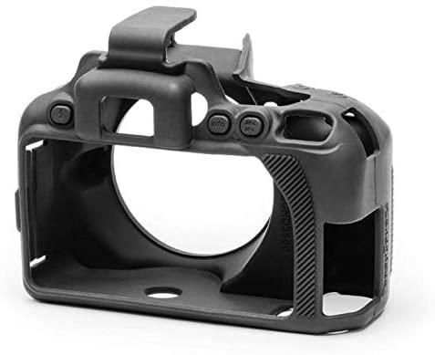 Захисний силіконовий чохол для фотоапаратів Nikon D3500 - чорний