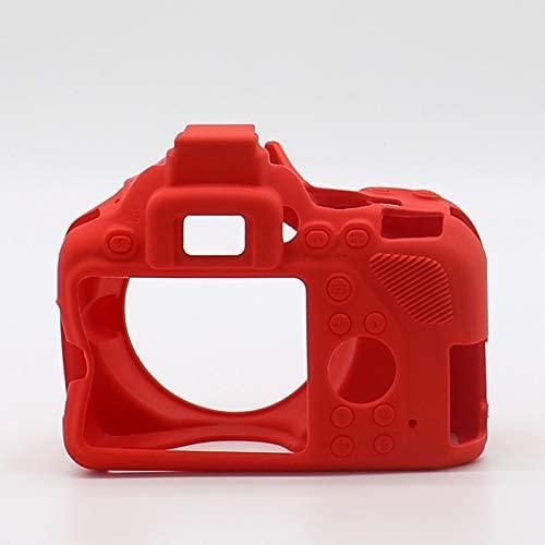 Захисний силіконовий чохол для фотоапаратів Nikon D3500 - червоний