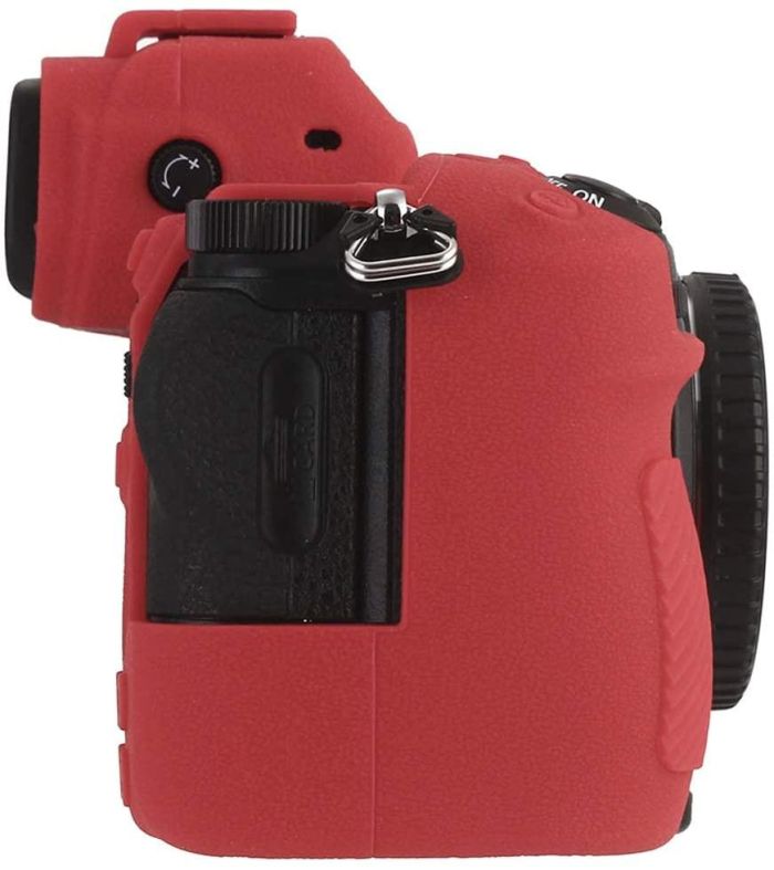 Захисний силіконовий чохол для фотоапаратів Nikon Z6, Z6 II, Z7, Z7 II - червоний