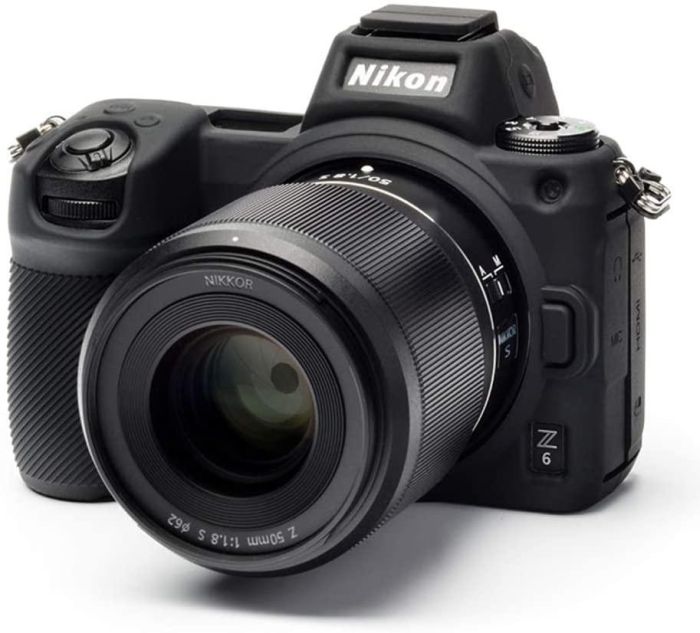Захисний силіконовий чохол для фотоапаратів Nikon Z6, Z6 II, Z7, Z7 II - чорний
