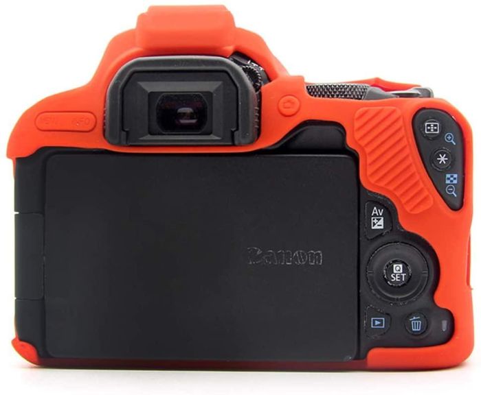 Захисний силіконовий чохол для фотоапаратів Canon EOS 200D, 200D II, 250D - червоний