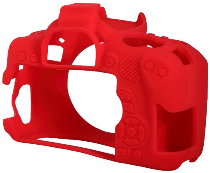 Захисний силіконовий чохол для фотоапаратів Canon EOS 750D - червоний