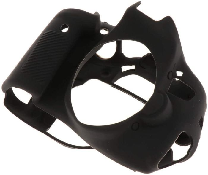 Захисний силіконовий чохол для фотоапаратів Canon EOS 750D - чорний