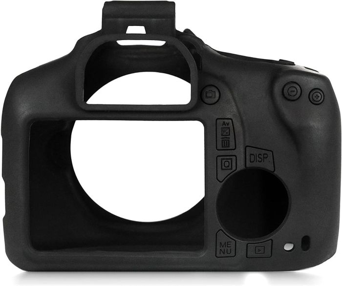 Захисний силіконовий чохол для фотоапаратів Canon EOS 1300D (T6) - чорний