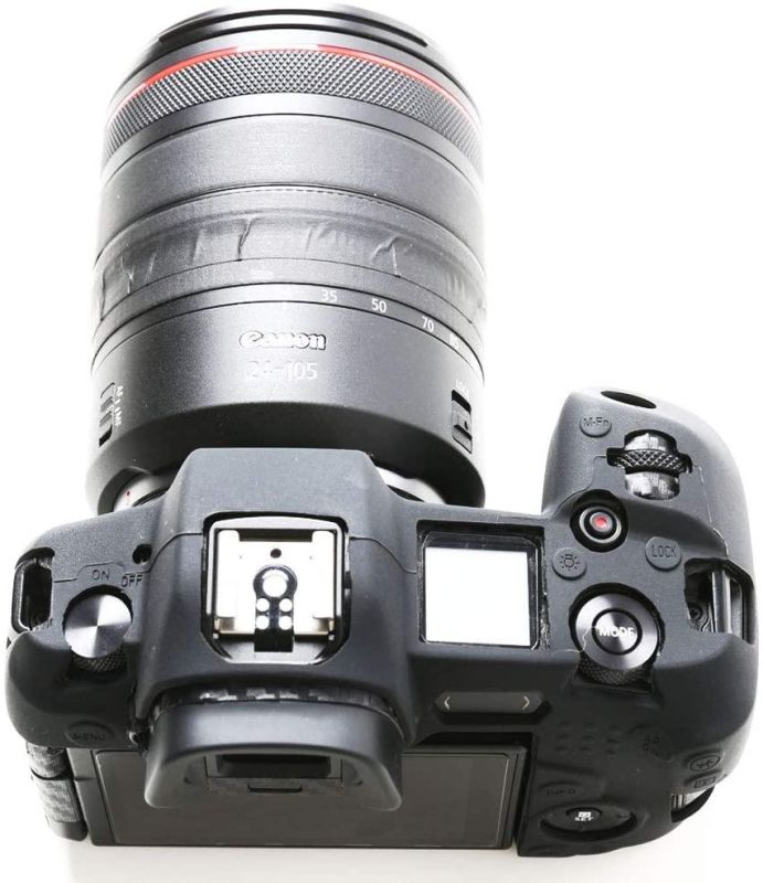 Захисний силіконовий чохол для фотоапаратів Canon EOS R - чорний