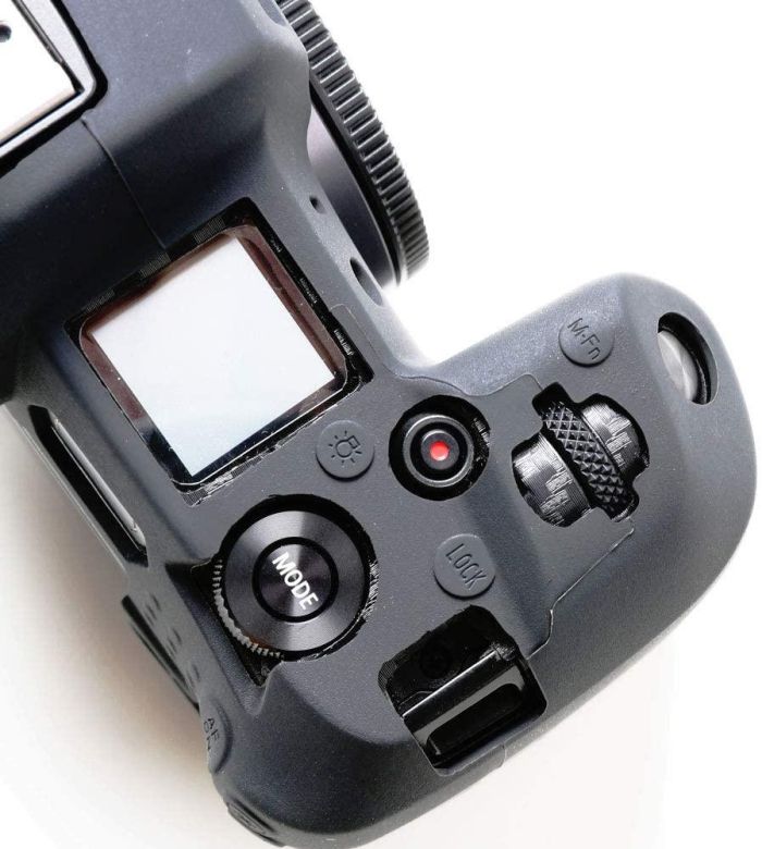 Захисний силіконовий чохол для фотоапаратів Canon EOS R - чорний