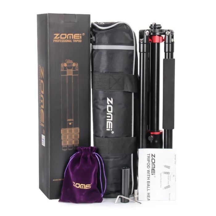 Штатив + монопод фірми ZOMEI для фотоапаратів - M8 зі штативною головкою