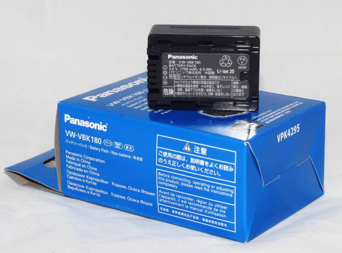 Акумулятор VW-VBK180 (аналог VW-VBL360, VW-VBL090, VW-VBK360, VW-VBK180-K, VW-VBK180GK) - для камер Panasonic