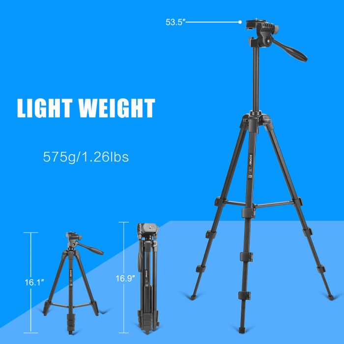 Штатив фірми ZOMEI для фотоапаратів, камер, телефонів - T90