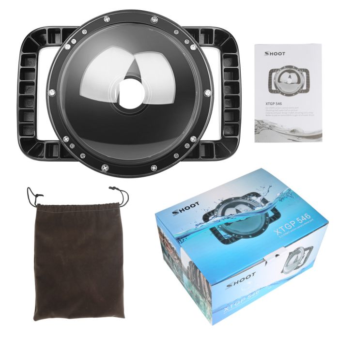 Підводний бокс DOME PORT від SHOOT для камер DJI OSMO Action (код № XTGP546)