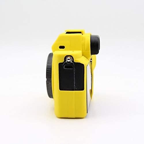 Захисний силіконовий чохол для фотоапаратів SONY A7 II, A7r II, A7s II - жовтий