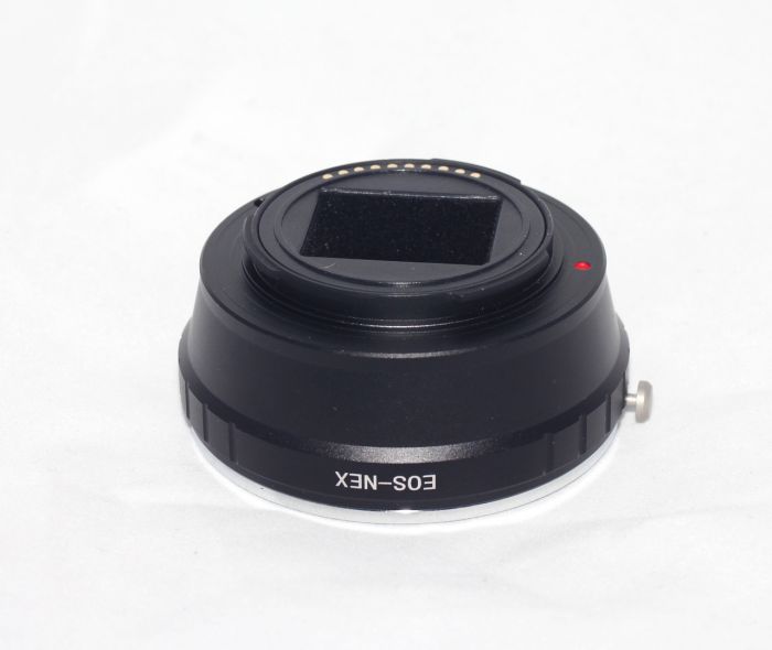 Адаптер EF, EF-S - NEX (автофокусний) (E-mount) для камер SONY NEX-3, 5, 6, 7, A5000, A6000, A7, A7 II
