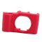 Захисний силіконовий чохол для фотоапаратів FujiFilm XA2, XA1, XM1, XM2 - червоний