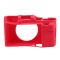 Захисний силіконовий чохол для фотоапаратів FujiFilm XA2, XA1, XM1, XM2 - червоний