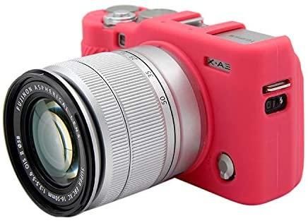 Захисний силіконовий чохол для фотоапаратів FujiFilm X-A3, X-A10 X-A20 X-A5 - червоний