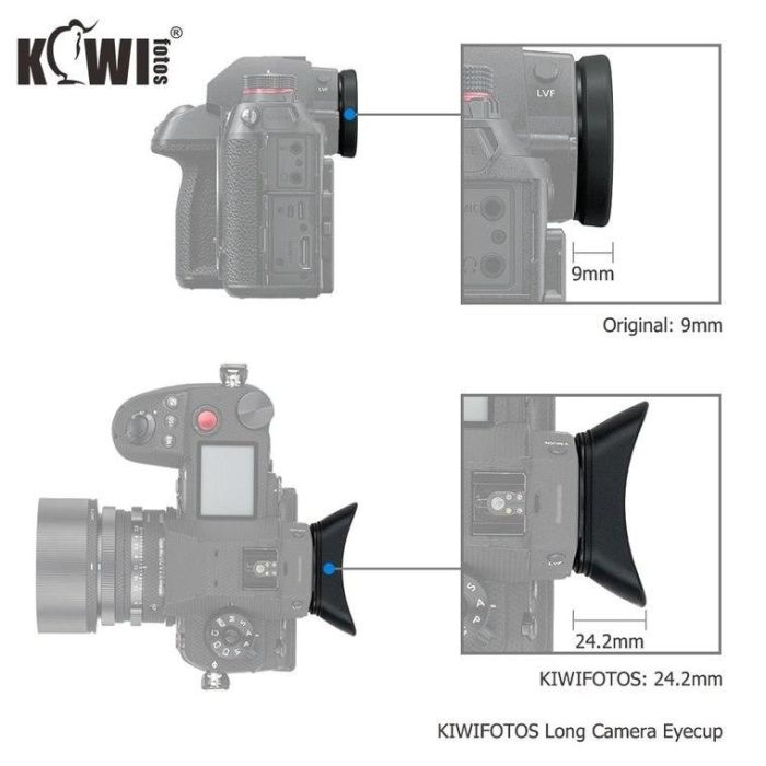 Наглазник KE-EC6 (аналог DMW-EC6) від JJC (KIWI) для камер Panasonic DC-S1H, DC-S1R, DC-S1