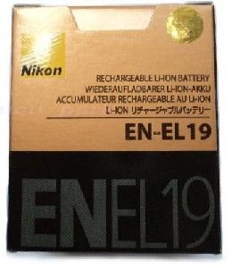Акумулятори EN-EL19 для камер NIKON COOLPIX: S2500, S4100, S4150, S4200, S4300, S3100, S3200, S3300, S100.