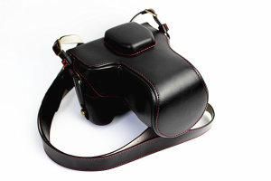 Захисний футляр – чохол для фотоапаратів Fujifilm X-T1 – чорний – (реалізований доступ до акумулятора)