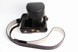 Захисний футляр – чохол для фотоапаратів Fujifilm X-T1 – чорний – (реалізований доступ до акумулятора)