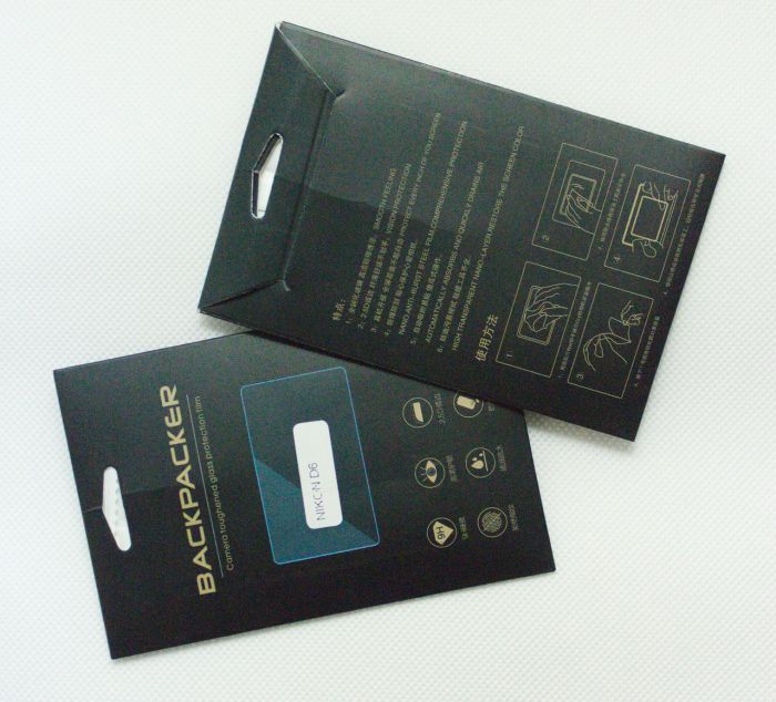 Захист основного та допоміжних LCD екранів Backpacker для Nikon D6 - (захист на 3 дисплеї)