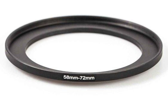 Підвищуюче кільце (STEP-UP) 58-72 мм