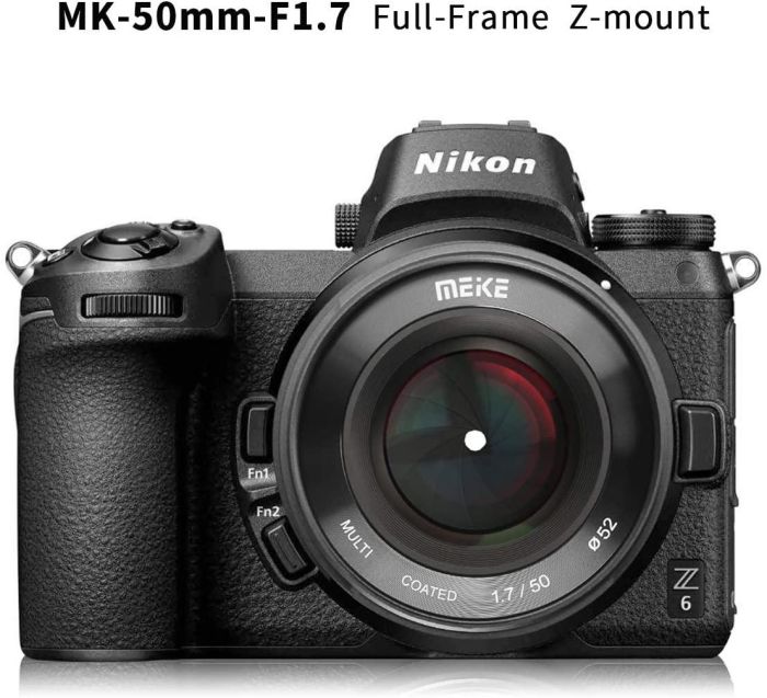 Об'єктив MEIKE 50 мм F/1.7 MC (MK-50 F1.7) для Nikon Z (бездзеркало Z-mount)