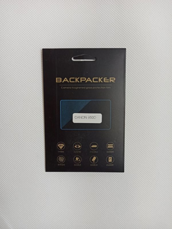 Захист LCD екрана Backpacker для CANON EOS 850D, EOS M200, EOS R8, R50 — загартоване скло