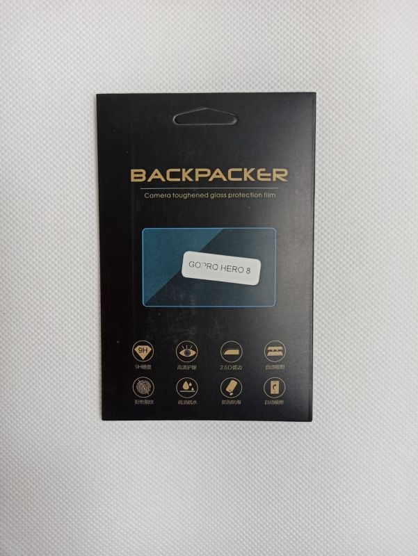 Захисне скло для GoPro Hero 8 (на обидва дисплеї та об'єктив) (код №D8)