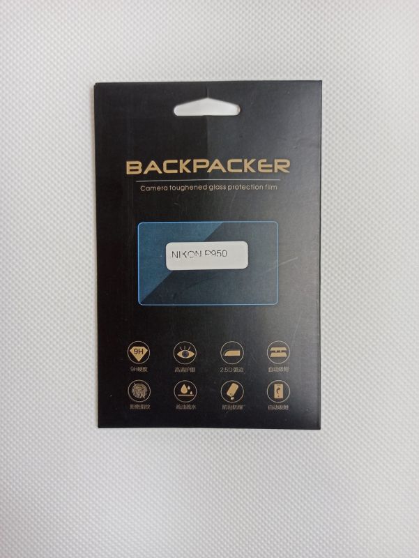 Захист LCD екрану Backpacker для Nikon P950 - загартоване скло